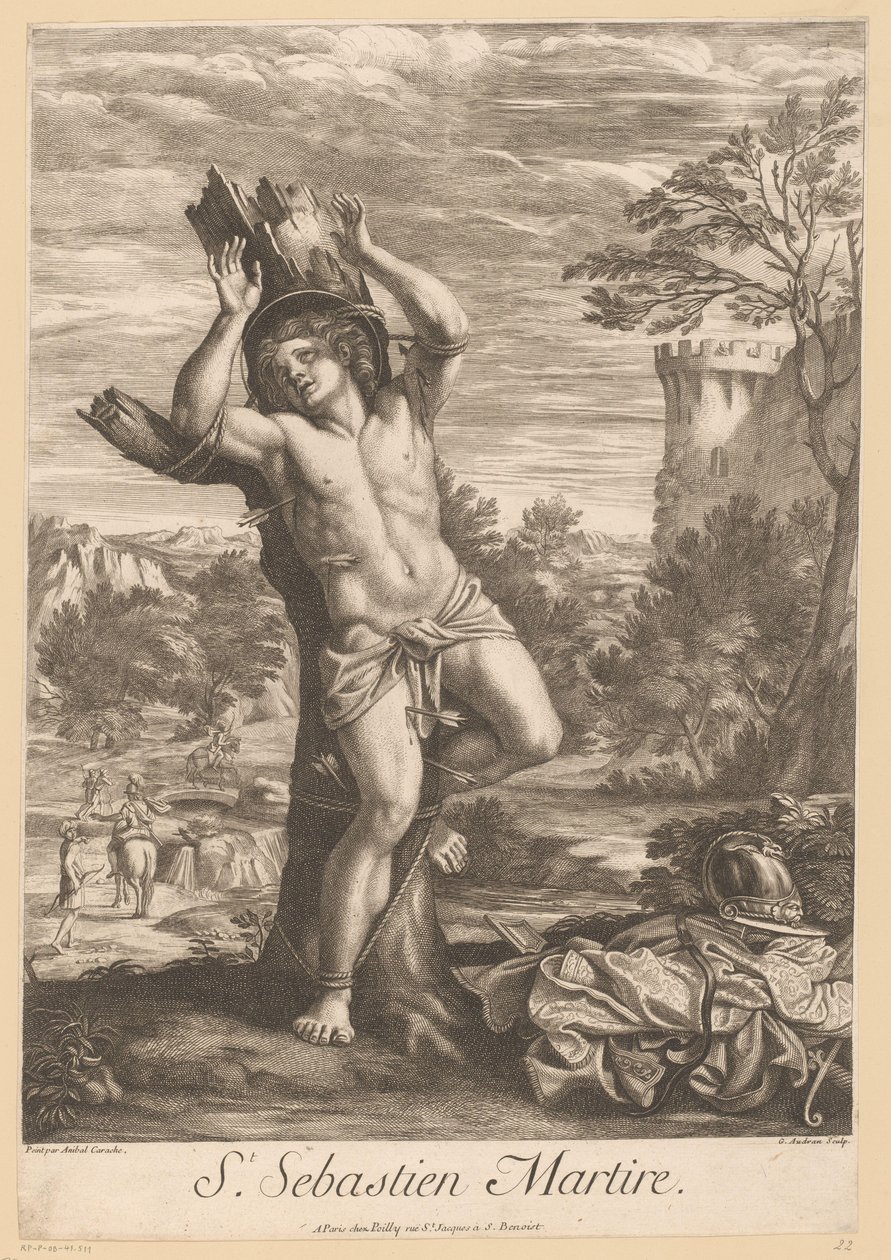 San Sebastiano da Gérard Audran