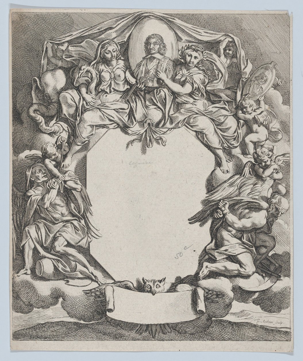 Ritratto di Pierre Séguier, 1672 da Gérard Audran