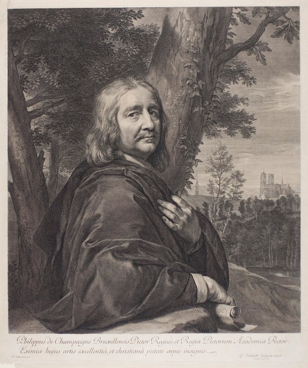 Philippe de Champaigne da Gérard Edelinck