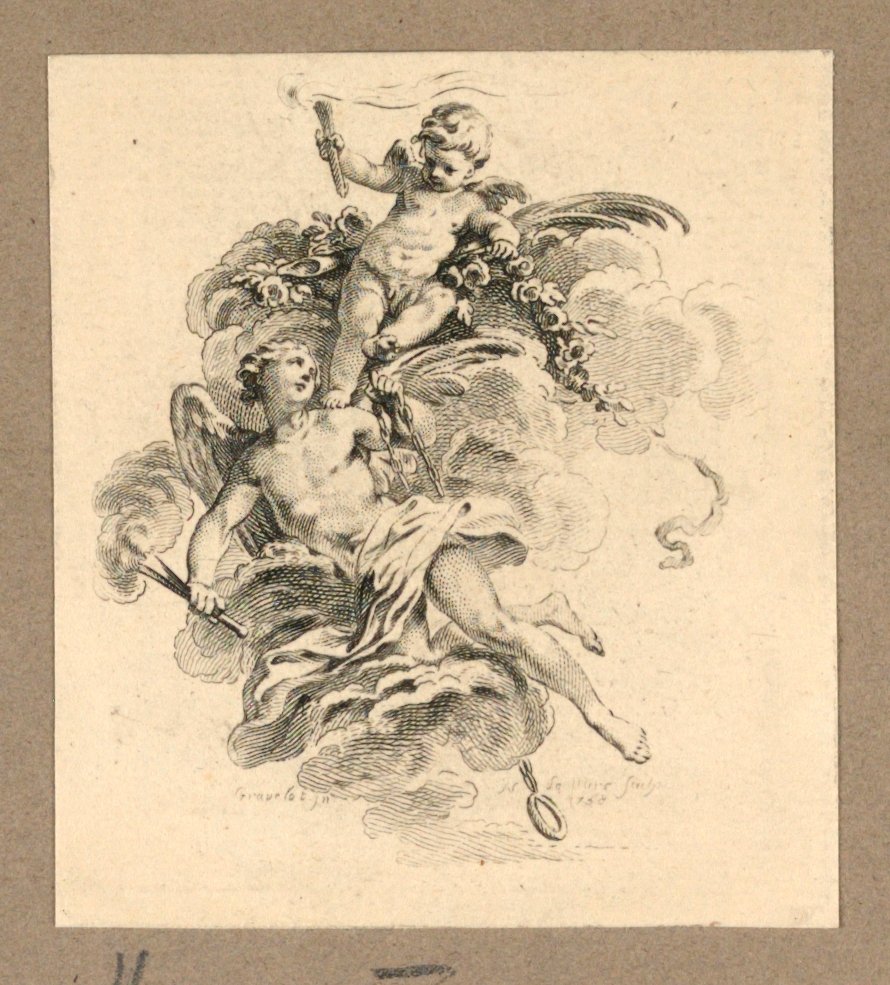 Imeneo e Putto da Gravelot