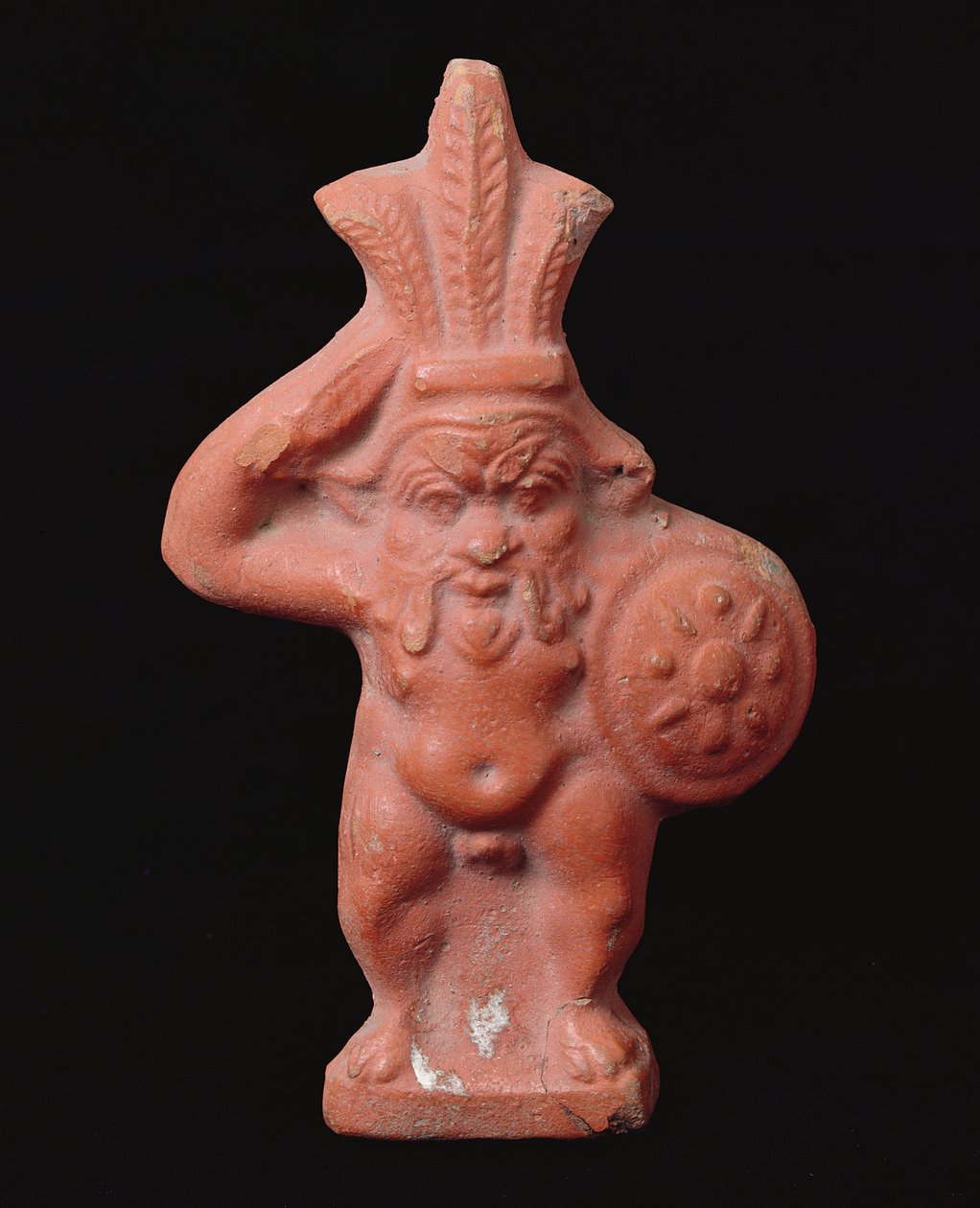 Statuetta del dio domestico egiziano Bes da Greco Roman