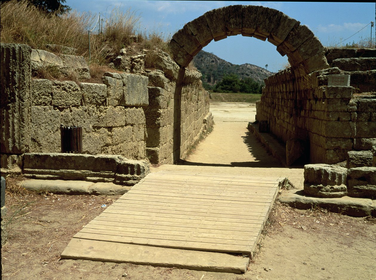 Ingresso allo stadio da Greek