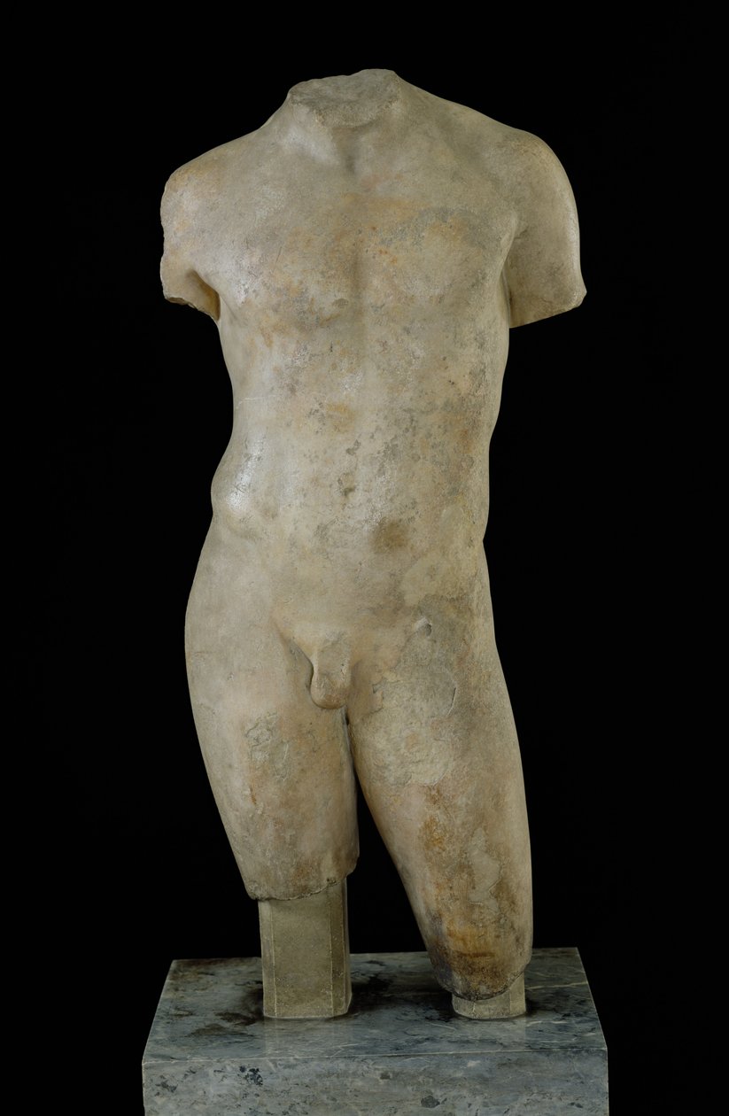 Torso maschile nudo da Greek