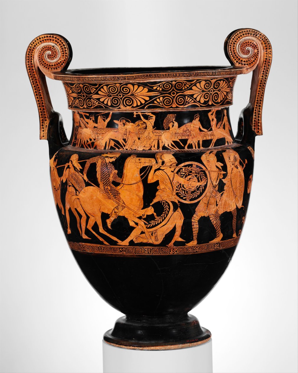 Voluta-cratere in Terracotta da Greek