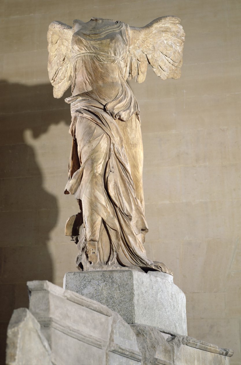 La Vittoria di Samotracia da Greek