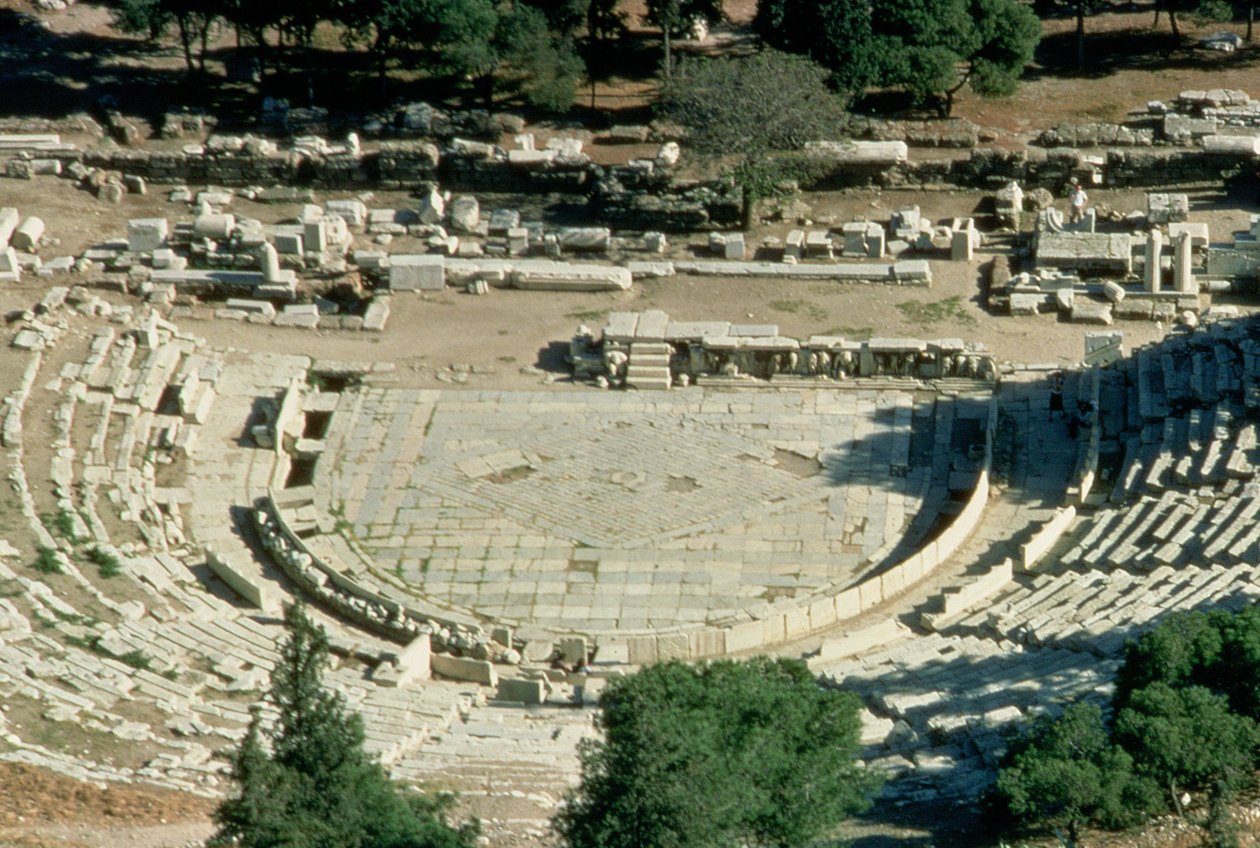 Teatro di Dionisio, visto dall