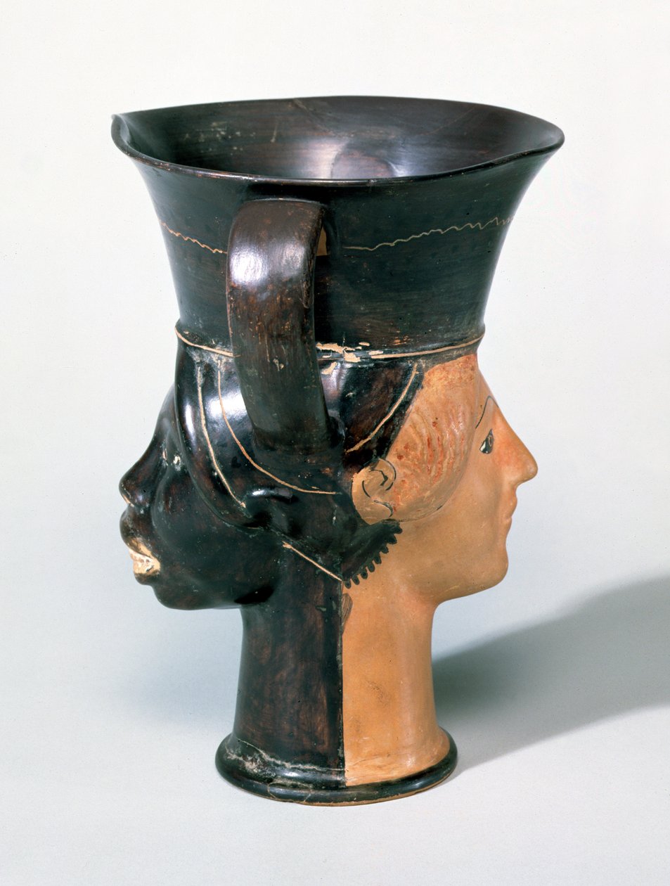 Kantharos Janiforme Attico, c.470 a.C. da Greek