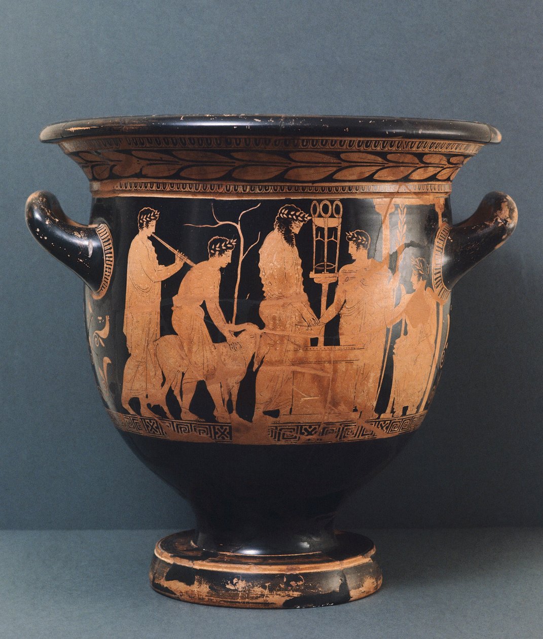 Vaso attico del pittore Kleophon, V secolo a.C. da Greek