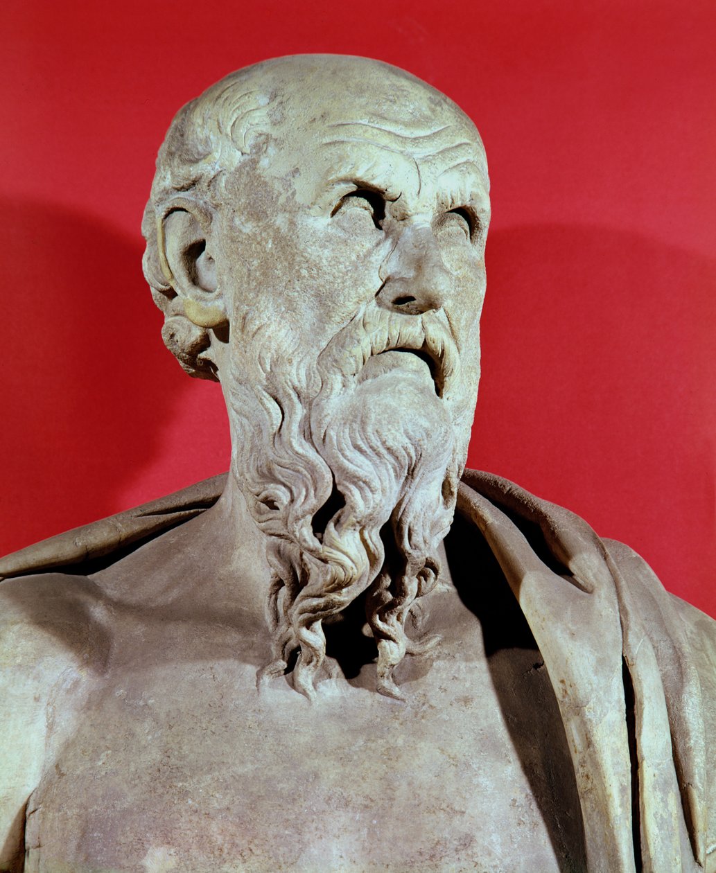Busto di Esiodo da Greek