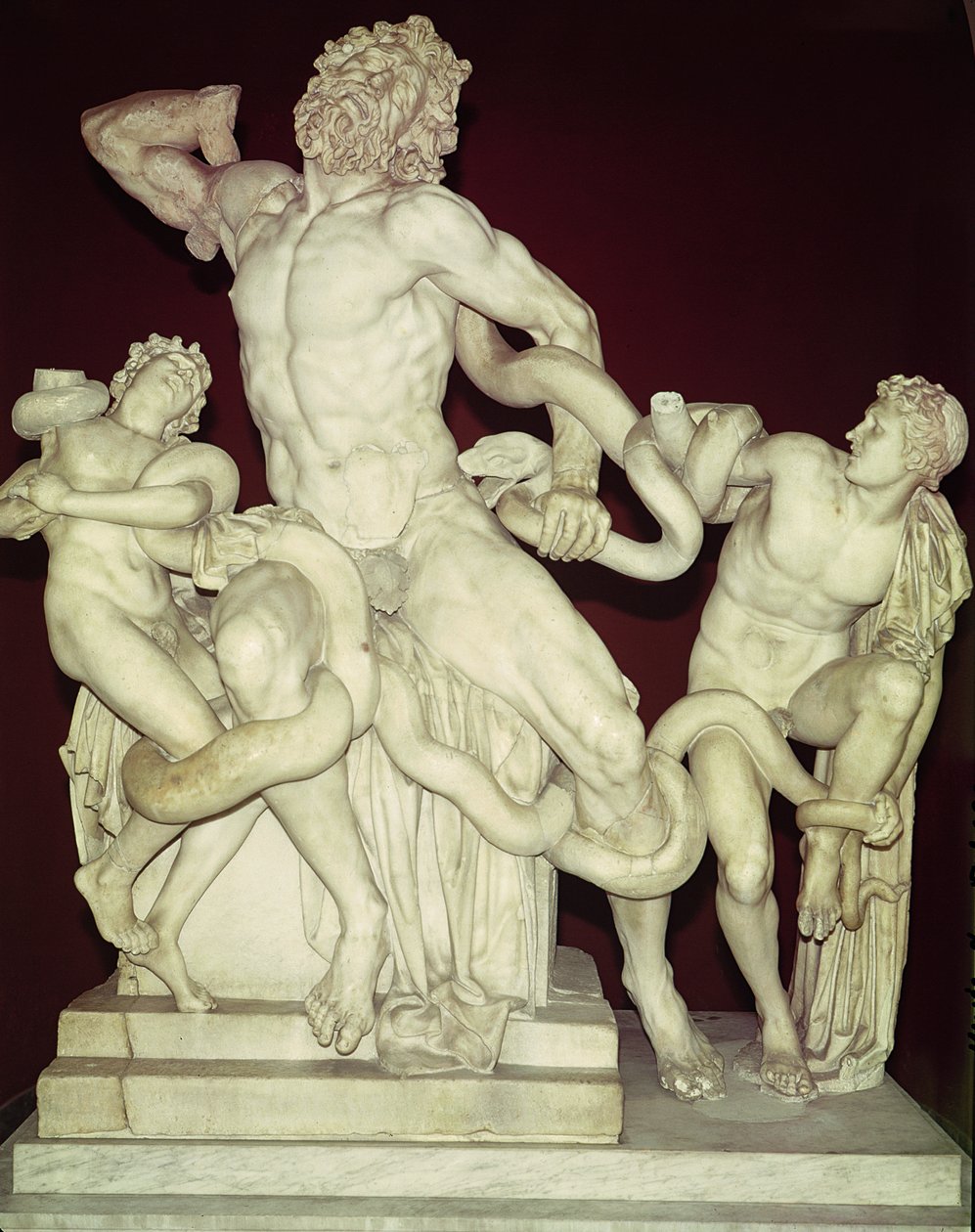 Laocoonte, originale ellenistico, I secolo da Greek