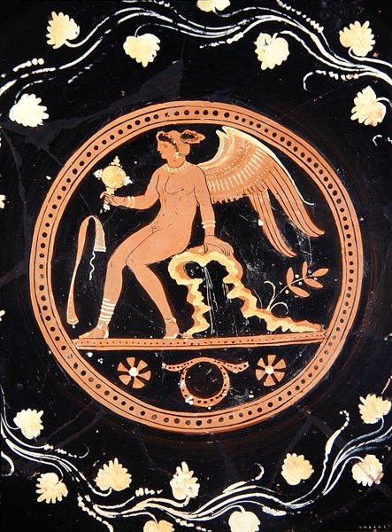 Coppa Merrythought, c.330-310 a.C. da Greek