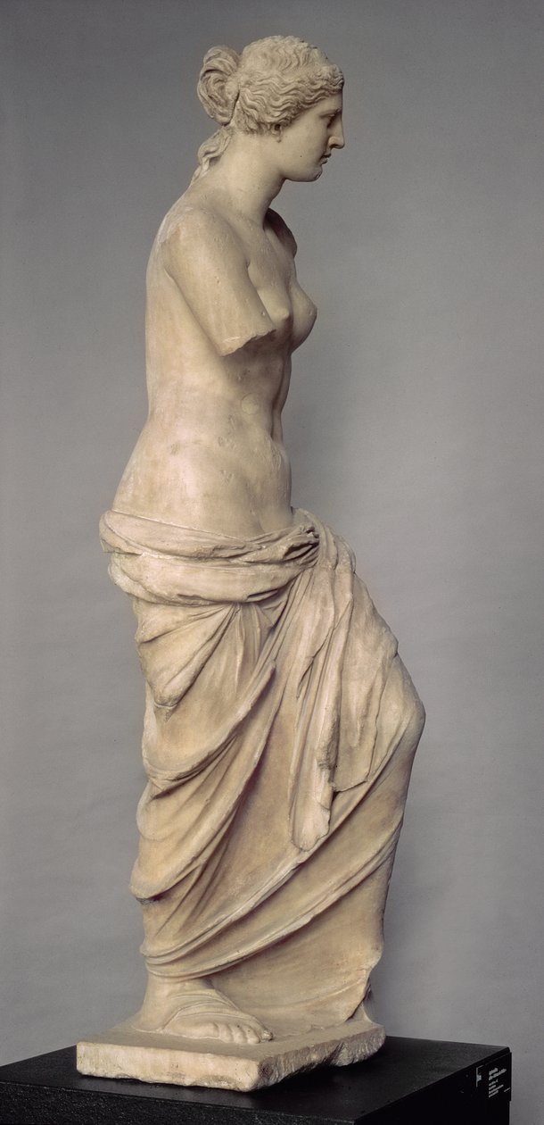 Venere di Milo, vista laterale, periodo ellenistico greco, c.100-130 a.C. da Greek