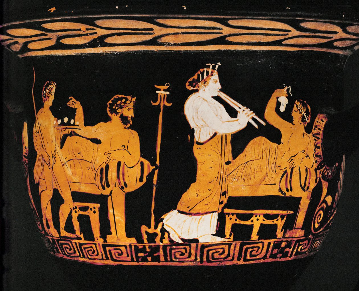 Scena del banchetto ... da Greek Greek