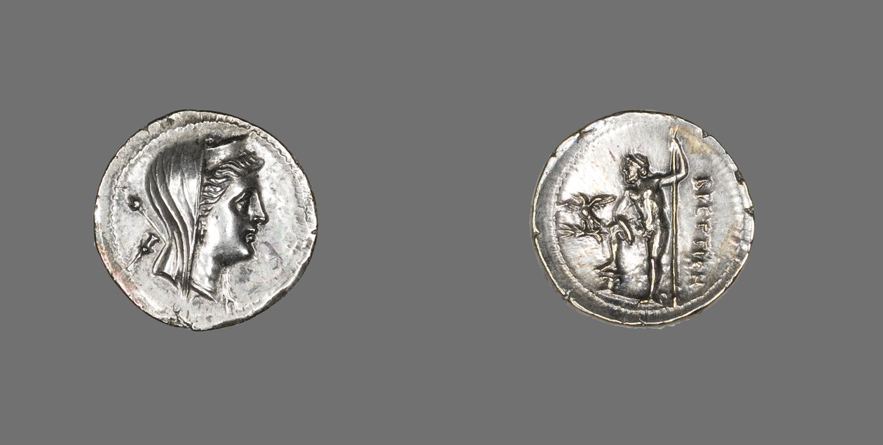 Dramma raffigurante la ninfa Anfitrite, 216-203 a.C. da Greek School