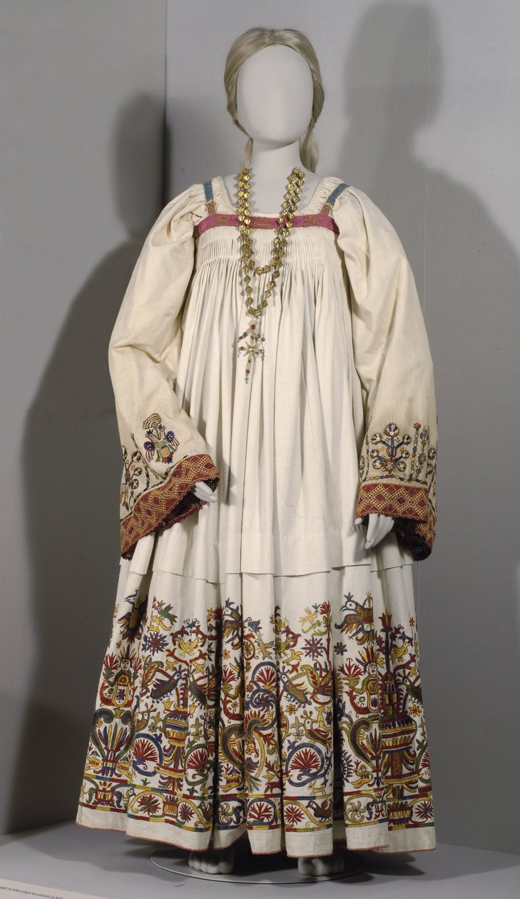 Costume femminile da Kriti da Greek School