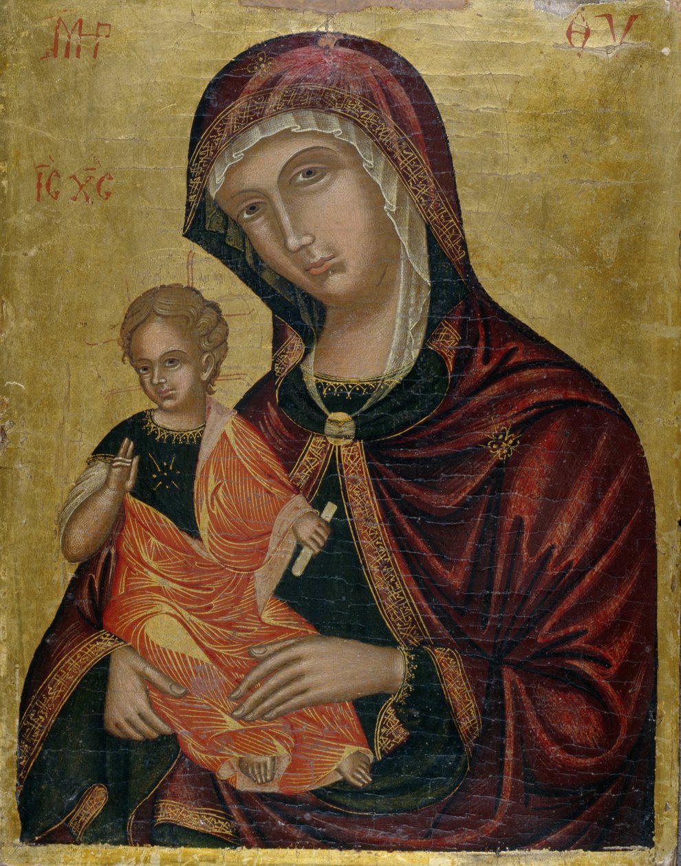 Madonna e Bambino da Greek School
