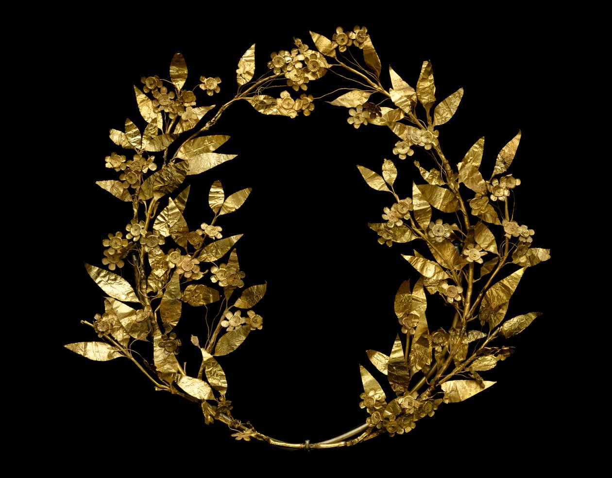 Corona di mirto, dal Peloponneso, 330-250 a.C. da Greek School