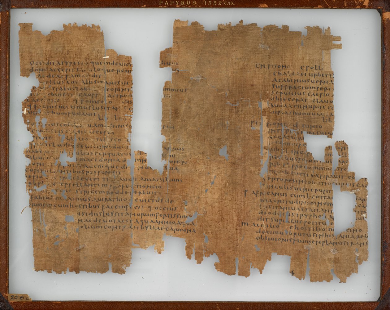 Papyrus 1532 (5), Epitome di Livio, 3°-4° secolo da Greek School