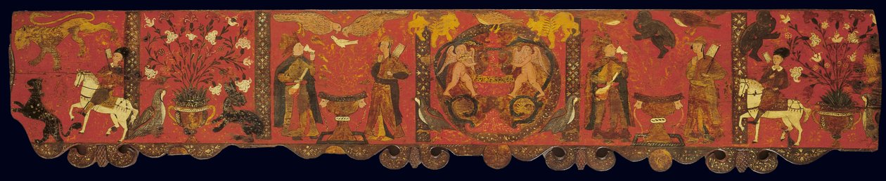 Parte di un pannello decorativo, da Rodi, Dodecaneso da Greek School