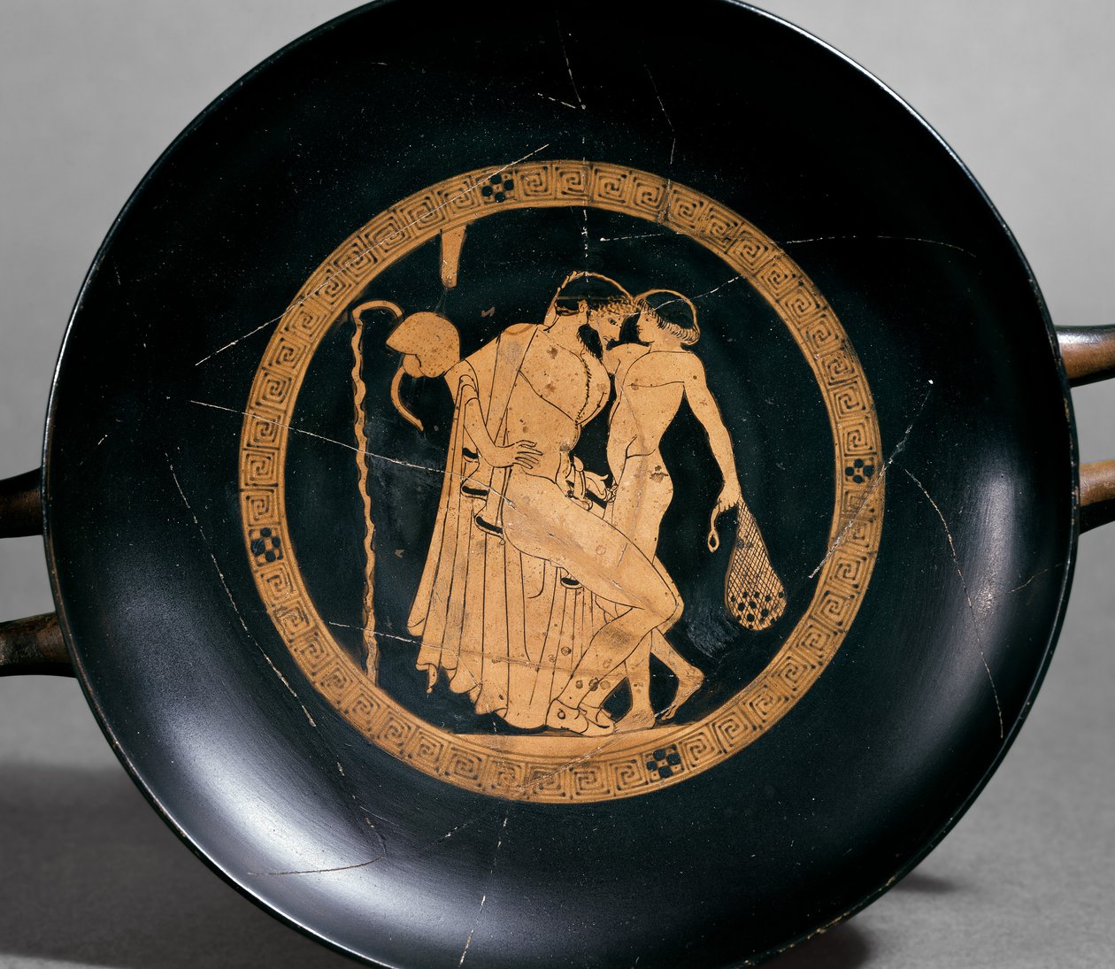 Coppa a figure rosse da Greek School