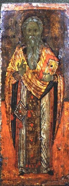 San Charalambos, icona, da Kastoria da Greek School