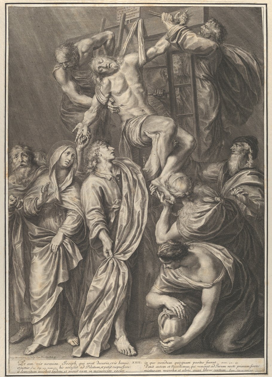 Il Giudizio Universale, dalla Passione di Cristo, tavola 32 da Gregoire Huret