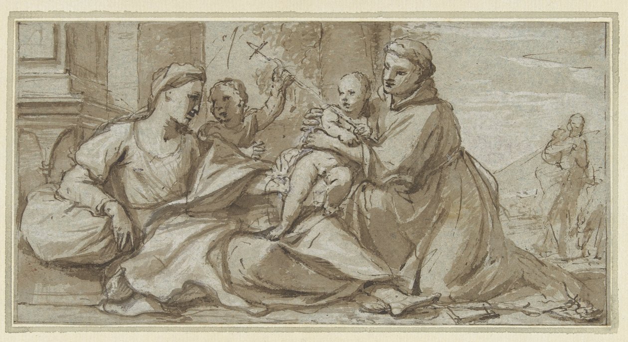 Maria con Bambino Gesù, Giovanni Battista e Sant