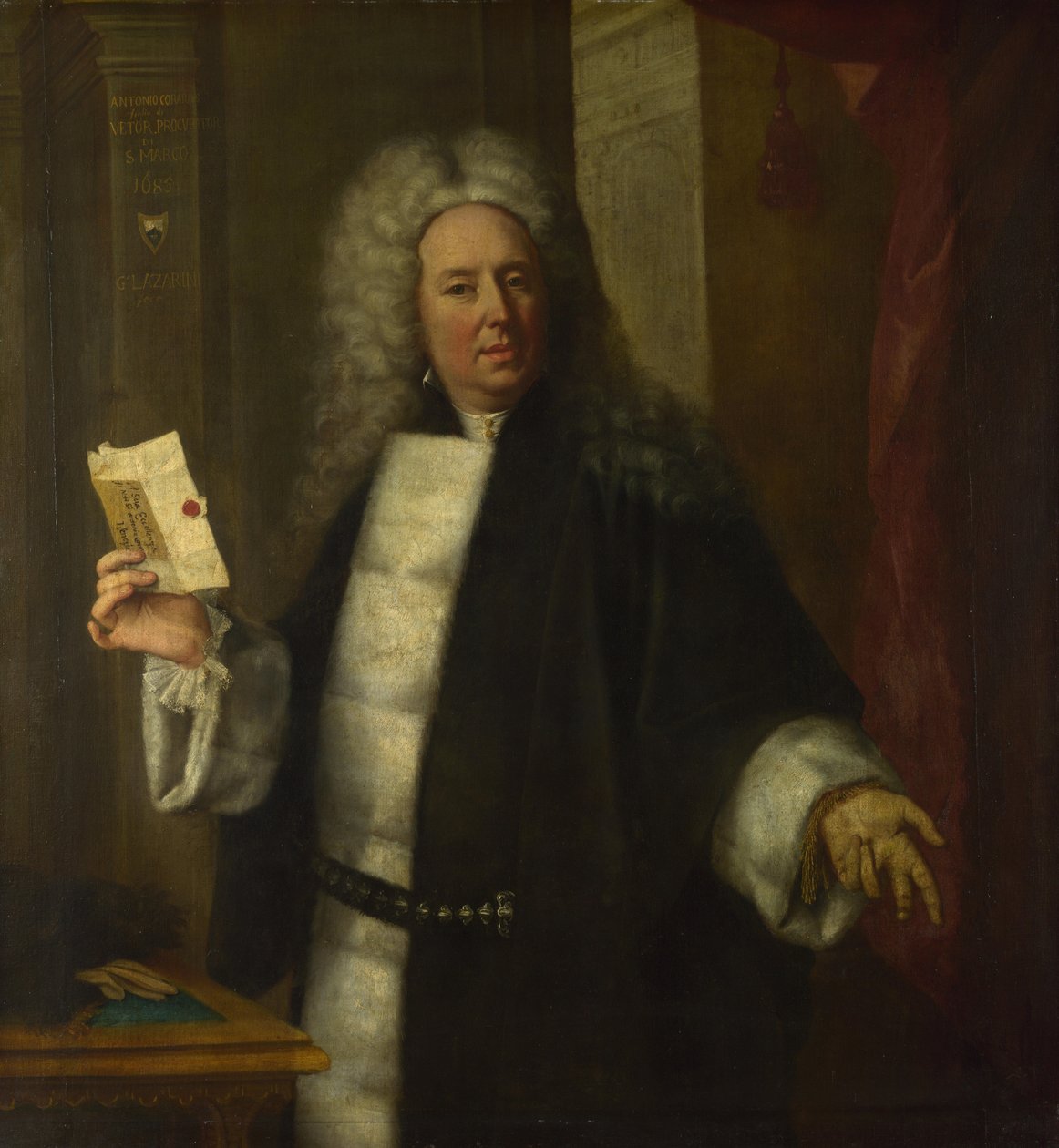 Ritratto di Antonio Correr da Gregorio Lazzarini