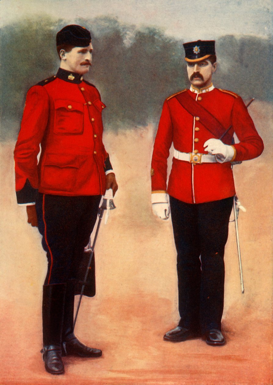 Adjutant del West Surrey e sergente maggiore dell