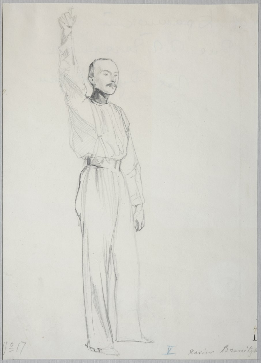 Ritratto del conte Ksawery Korczak-Branicki 1814-1879, c. 1840 da Grigori Grigorevich Gagarin