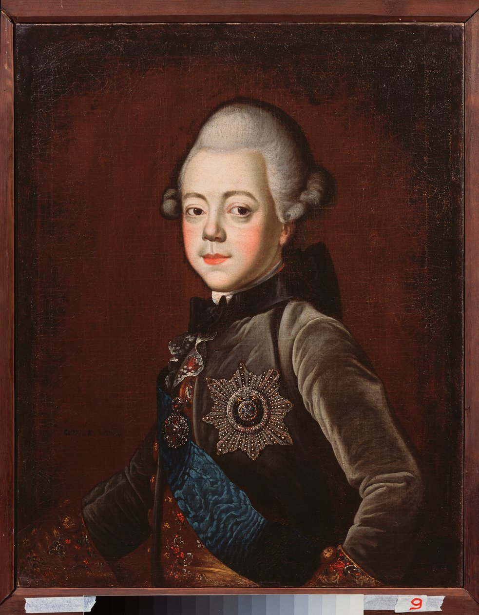 Ritratto del granduca Pavel Petrovich, bambino (Zar Paolo I di Russia) da Grigori Serdyukov