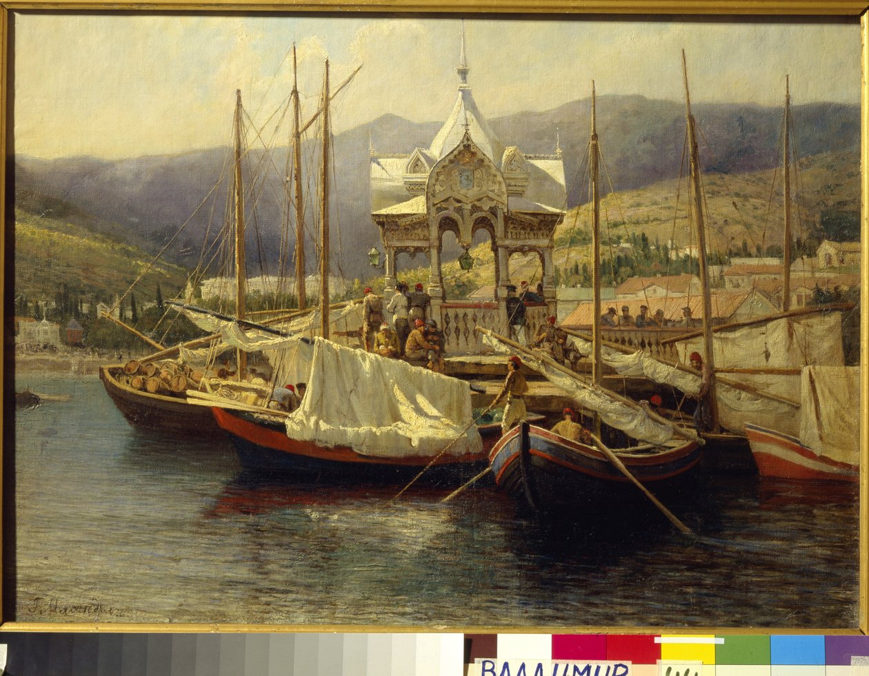 Il porto di Yalta (Ucraina) da Grigoriy Myasoyedov