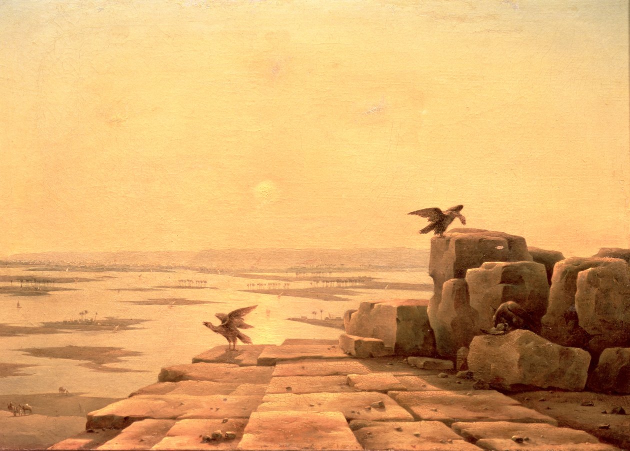 Straripamento del Nilo da Grigory Tchernezov