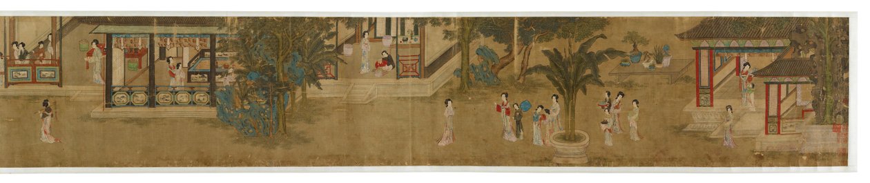Mattina di primavera nel Palazzo Han da Gu Jianlong