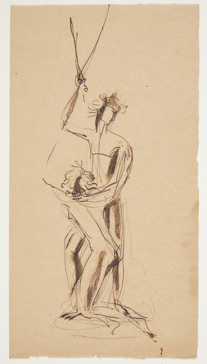Bozzetto per gruppo statuetta da Gudrun Traustedt