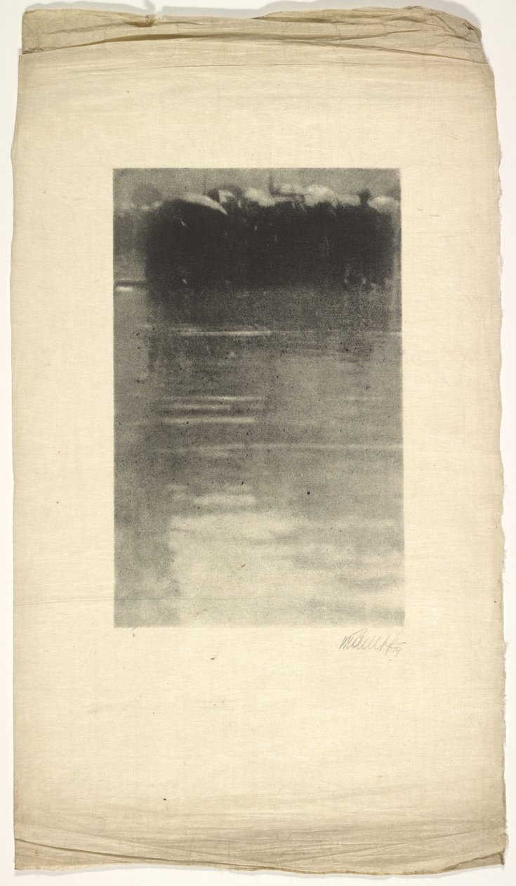 [Scena di strada piovosa] da Günther Krampf