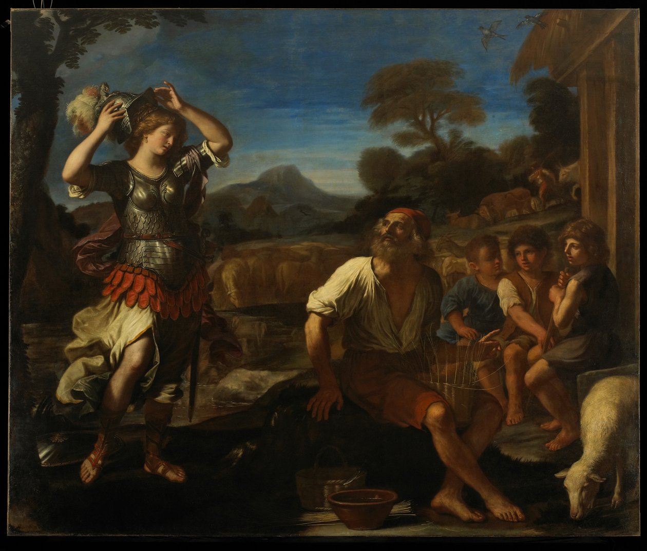 Erminia e i pastori, 1648 da Giovanni Francesco Barbieri