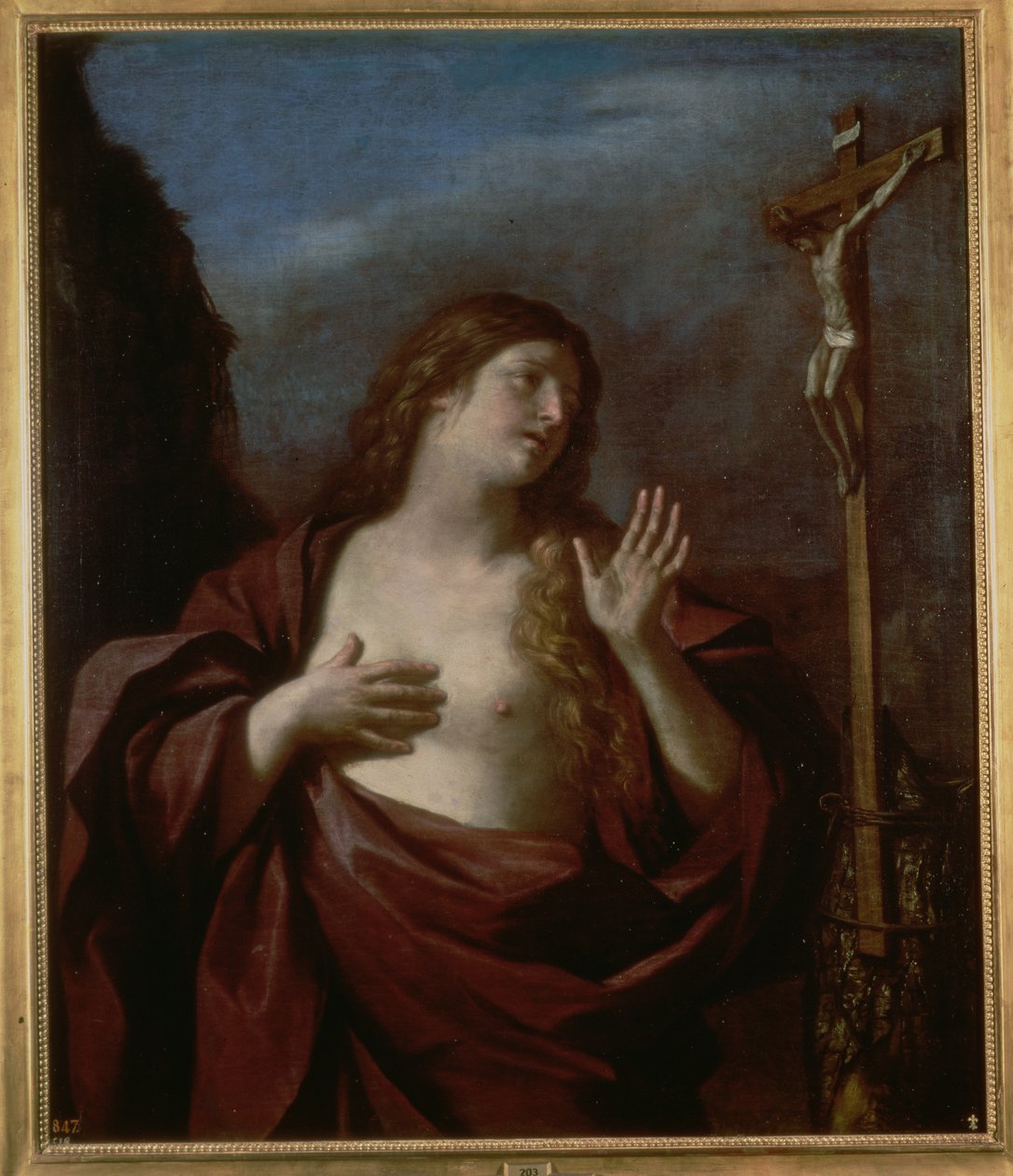 Maria Maddalena in penitenza da Giovanni Francesco Barbieri