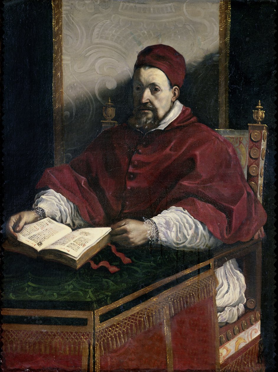 Papa Gregorio XV (1554-1623) da Giovanni Francesco Barbieri