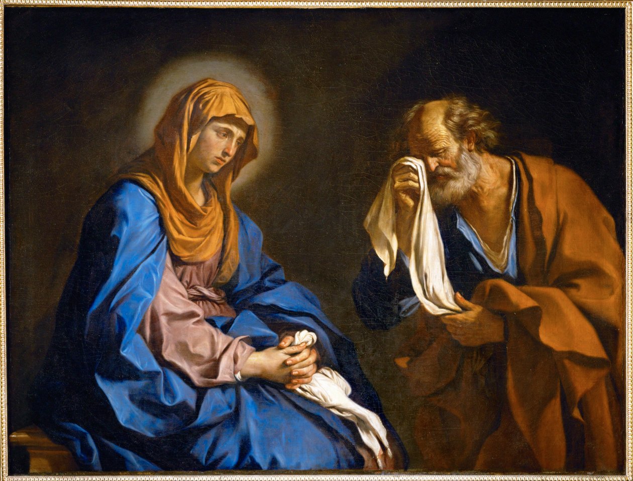 Le lacrime di San Pietro - Le lacrime di San Pietro ... da Guercino (1591-1666)