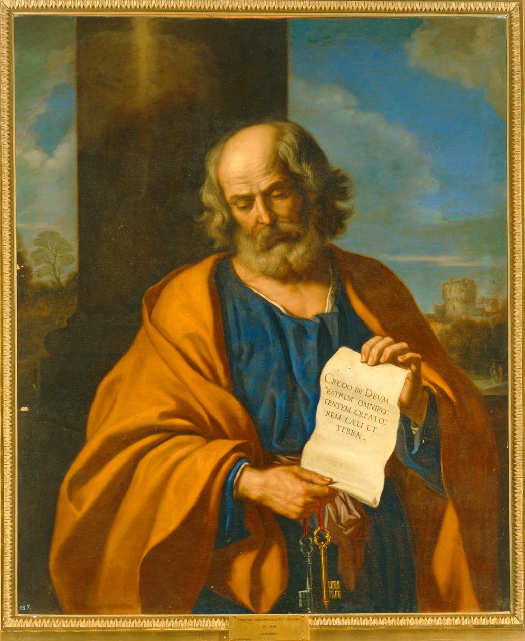 San Pietro. 10014671 ... da Guercino (1591-1666)