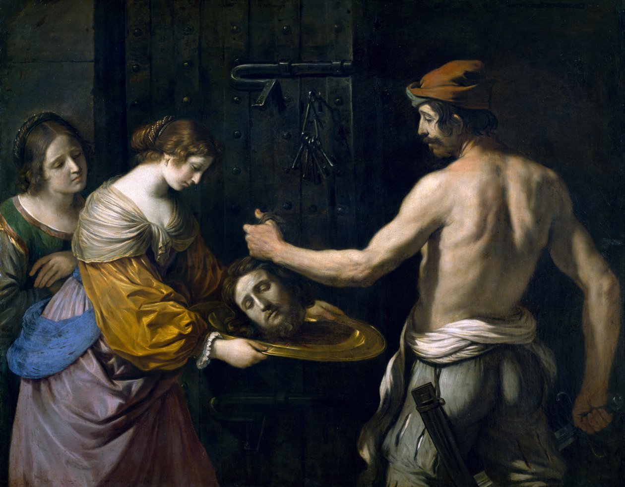 Salomè riceve la testa di San Giovanni Battista da Guercino (1591 1666)