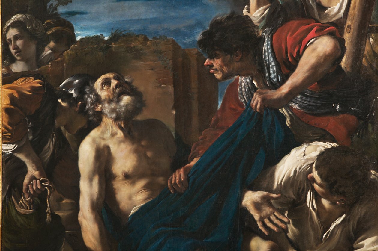 Il martirio di San Pietro (dettaglio) da Guercino (1591 1666)