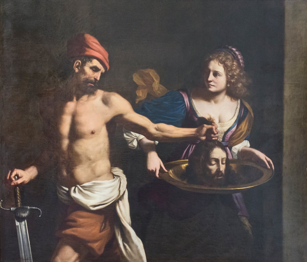 Salomè e la testa di Giovanni Battista da Guercino (1591 1666)