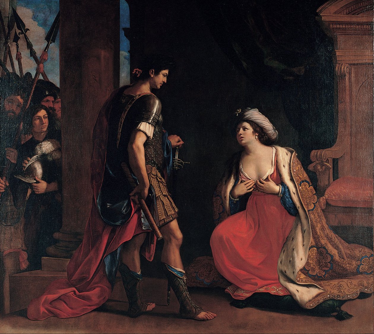 Cleopatra e Ottaviano da Guercino