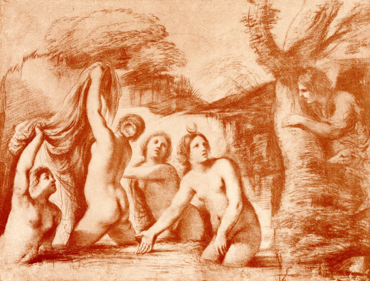 Diana e Atteone da Guercino