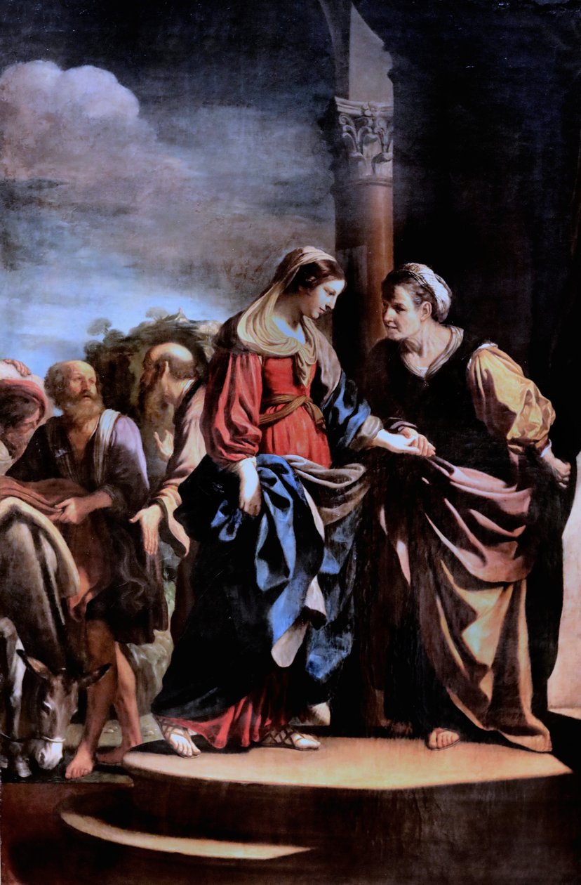 Guercino - La Visitazione. La Visitazione, 1632 da Guercino