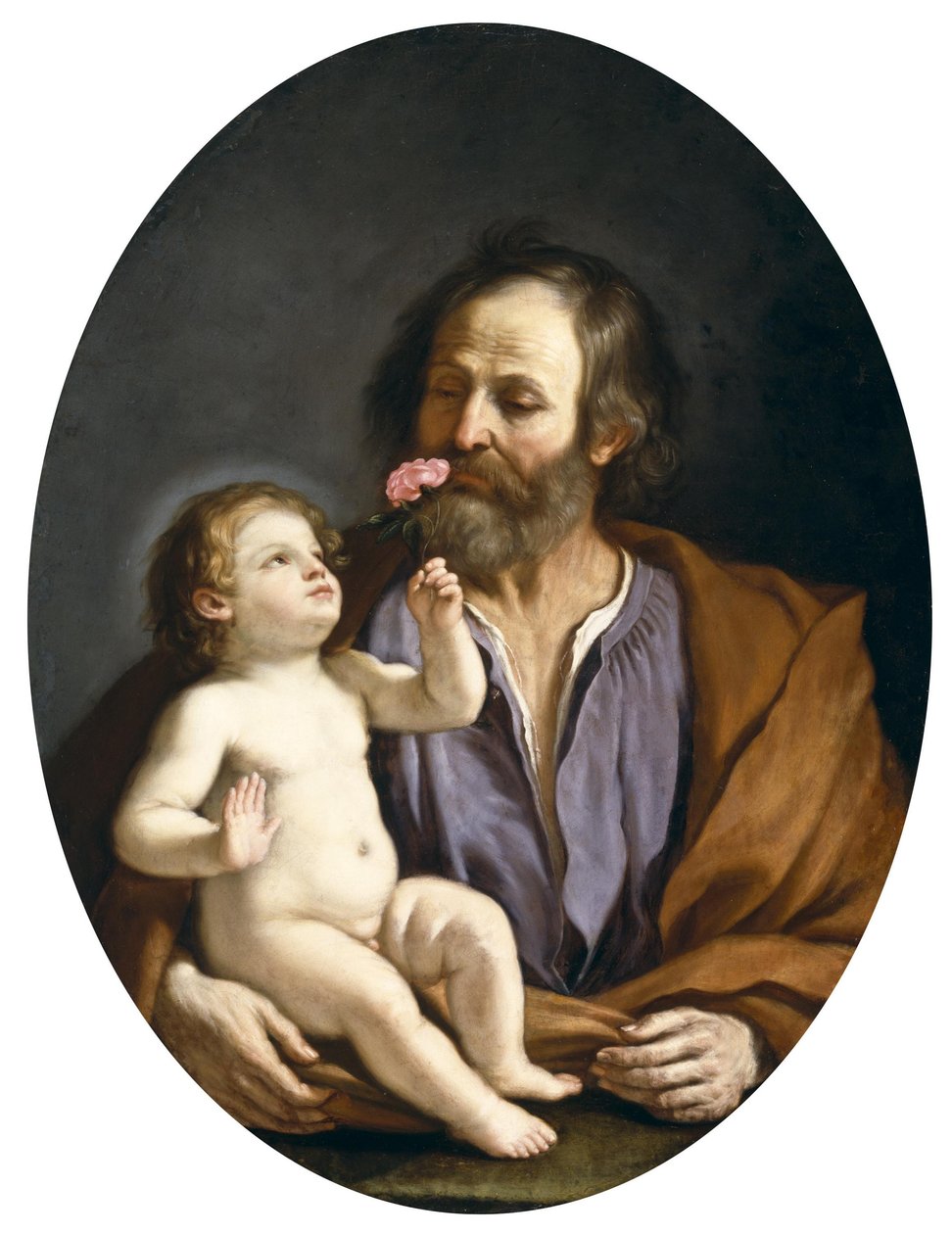 Guercino - San Giuseppe con il Bambino, 1637 ca. da Guercino