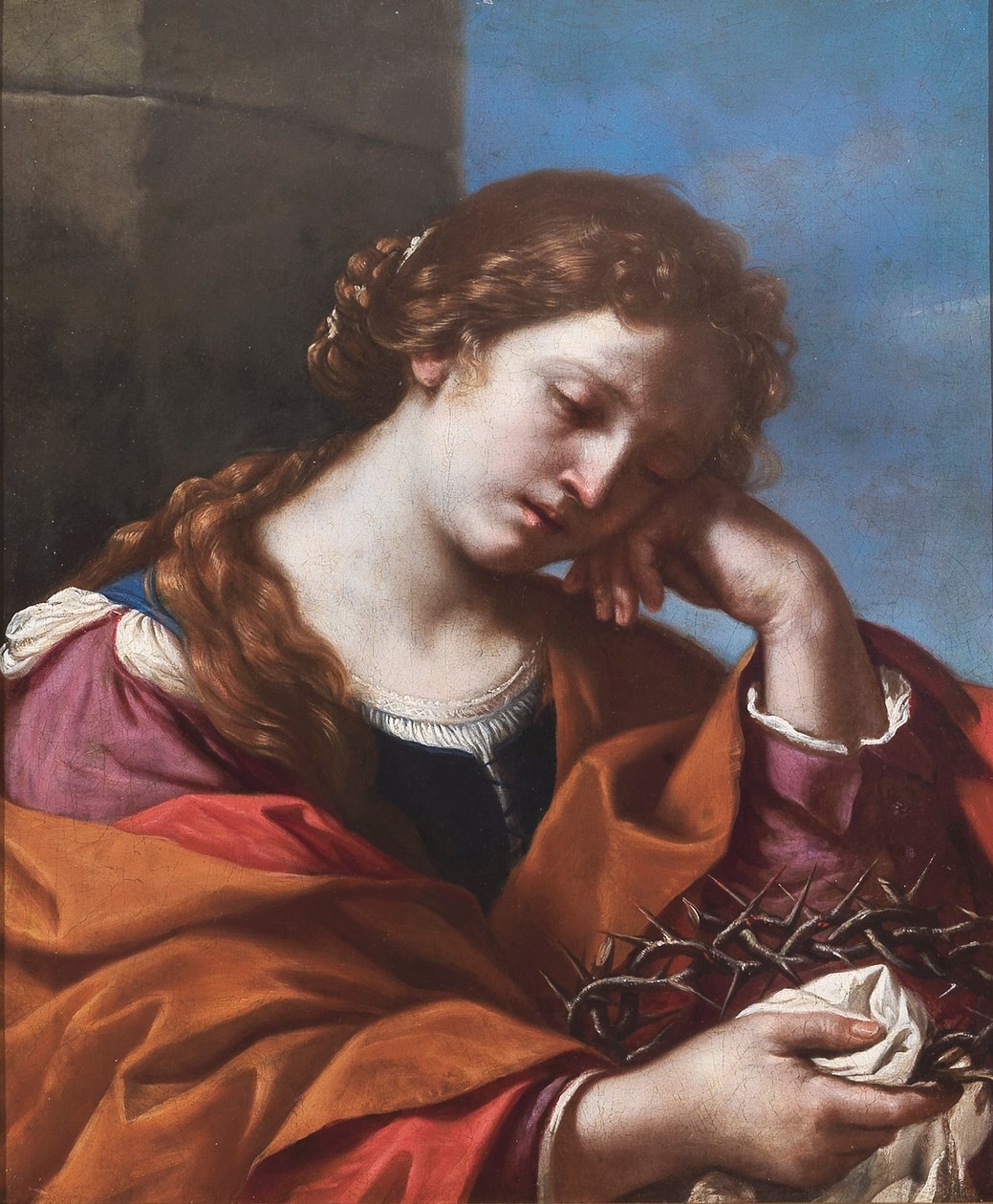 Maria Maddalena con la corona di spine da Guercino