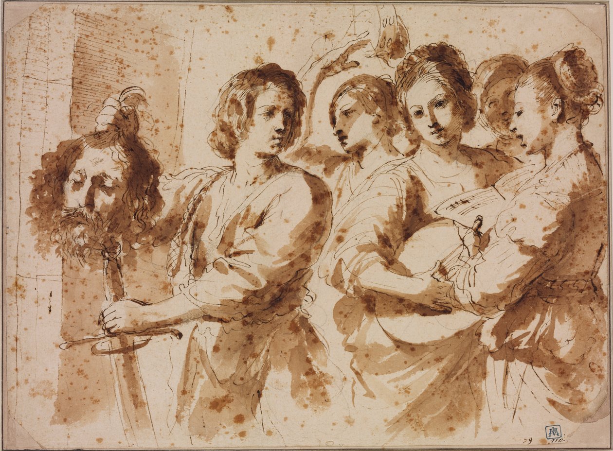 Il trionfo di Davide da Guercino